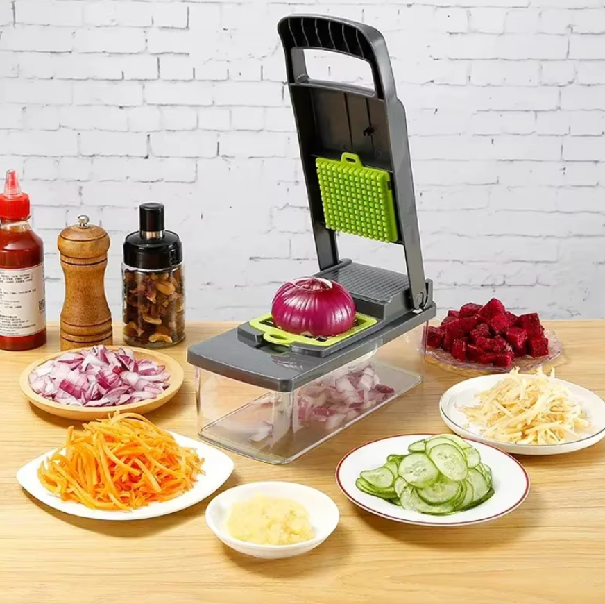 Multifunctional 8 Blade-in-1 Vegetable Chopper